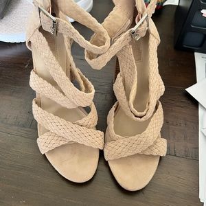 Womens f21 block chunky heel